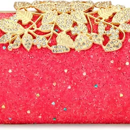 tooba handicraft Party Multicolor Clutch-picture-29