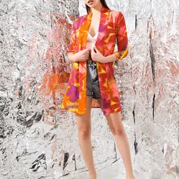 TANDUL Women Printed Shrug image 5