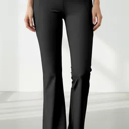 mehrang Solid Women Black Tights image 4