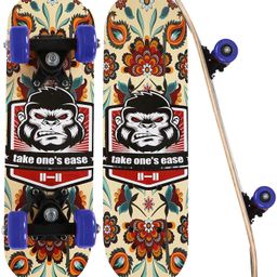 strauss Kids (Chimps) | Ideal For Boys & Girls | 5 inch x 17 inch Skateboard-picture-32