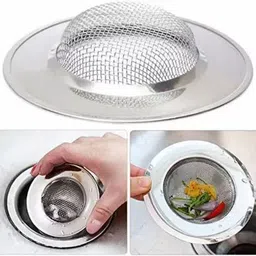 aoito Kitchen Sink Stainless Steel Push Down Strainer image 2