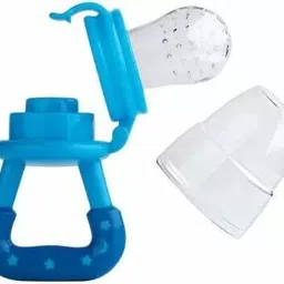 chicbunny Multicolor Silicone Food/Fruit Nibbler,Soft Pacifier,Teether for Baby Feeder image 2