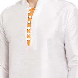 sydney heights Men Pure Silk Kurta Dhoti Pant Set image 4