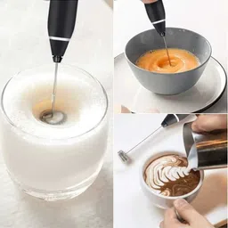 uzala Coffee Frother Electric Battery Operated Portable Foam Coffee Maker Multicolor 5 Cups Coffee Maker image 5