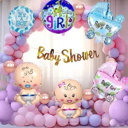 groovy dudz Solid Baby Shower Combo Decorations Set Balloon-picture-23