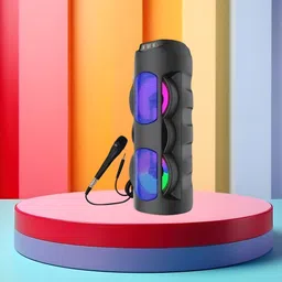 GUGGU DJ Box 30W Bluetooth Home Audio Speaker & FM Radio with Mic ,USB Pen DriveOW395 30 W Bluetooth Party Speaker-image-30