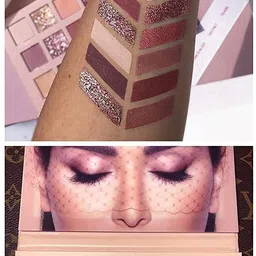 flengo Nude Eyeshadow Palette 18 Color Makeup Palette Highlighters Eye Make Up High Pigmented Professional Mattes and Shimmers 25 g image 3