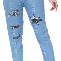 mk collection Women Regular High Rise Light Blue Jeans-picture-36