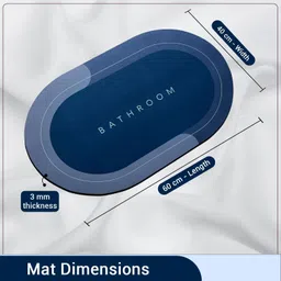 porslin Rubber Bathroom Mat image 5