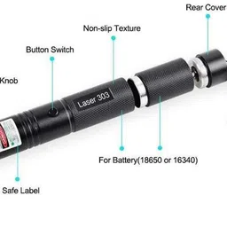 prisma collection 8000 Hours Continuous Working Rechargeable 5 Mile Laser Pointer(500mW, Green) image 5