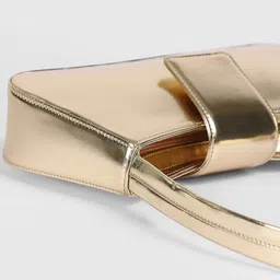 LA ELLORE Women Solid Structured Shoulder Bag image 5