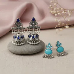 JJE Alloy Earring Set-image-0