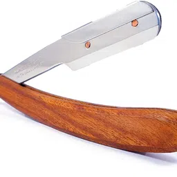 rt shop Wood Handle Barber Saloon Shaving Razor, Men & Women image 4
