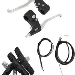 ironclutch Bicycle Silver Clutch With Bicycle Break Shoe and Bicycle wire Bicycle Brake Disk image 1