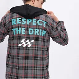 glitchez Men Relaxed Fit Fit Checkered Casual Shirt-picture-44