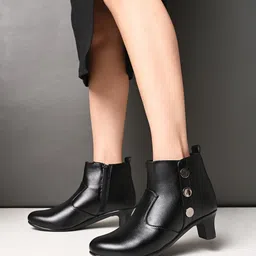 sf SFFASHIONSTORE's Premium Hand crafted Boot for women Boots For Women-picture-10