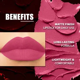 ForSure Set of 4 Cremy Matte Long Lasting & Lightweight Lipstick - Shades 55-58-60-67 image 5