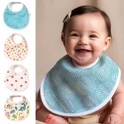 tidy sleep Muslin Bibs for baby Bibs Apron for Feeding and Drooling-picture-21