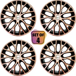 prigan PHANTOM COPPER BLACK 13 INCH Wheel Cover For Universal For Car NA image 2