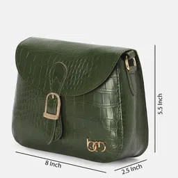 Bagsy Malone Textured Structured Sling Bag image 3