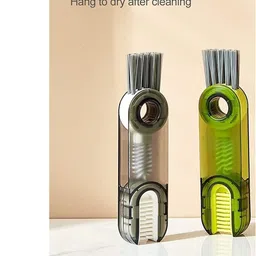 shrines 3 in 1 Bottle gap Cleaner Brush Cleaner Tool Multifunctional Cleaning Brush image 3