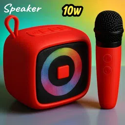 Stybits X63 Mini Bluetooth Speaker with Microphone and LED Ring Light 10 W Bluetooth Speaker-picture-18