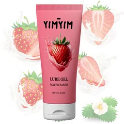 yim yim Strawberry Lubricant – Kissable, Gentle & Smooth Gel for Couples Lubricant-picture-17