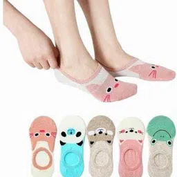 oxzon Women Self Design Ankle Length, Low Cut, Peds/Footie/No-Show-picture-12