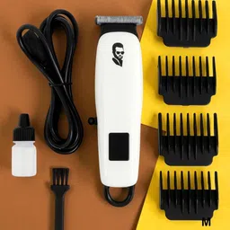 Shamsa X257 Rechargeable Hair Clipper | Precision Cut & Stainless Steel Blades Trimmer 240 min Runtime 3 Length Settings-picture-19