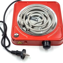 viovi Red (220V, 50/60Hz & 1000Watt) Electric Coil Hot Plate/ Cooking Heater/ Stove Electric Cooking Heater-picture-19