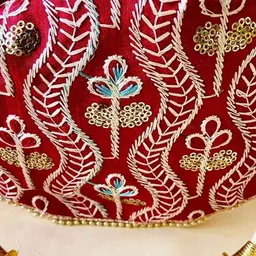 banithani Women Maroon Potli image 3