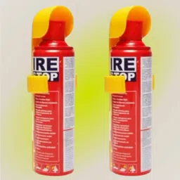 detect Fire Stop 1Kg ISI Certified Fire Extinguisher for Home and Car Fire Extinguisher Mount image 1