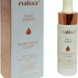 Rose Gold Elixir 24 K Gold Infused Beauty Oil Face Serum Primer - 15 ml-image-15