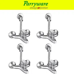 parryware Vista Wall Mixer with Overhead Shower Provision Bathroom set of 4 pic 148 Wall Mixer with Overhead Shower Provision Wall Mixer Faucet-picture-14