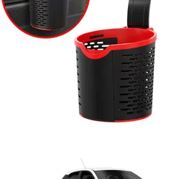 maties Multiuse Car Seat 3R Black/Red Convenient Basket For Extra Storage-89 Car Storage Bag & Bin-picture-26