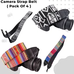 KRAPTICK DSLR Camera Strap, Canvas Camera Neck Shoulder Strap Belt for Men & Women, DSLR Strap image 2