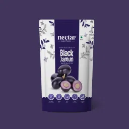 Nectar Superfoods Freeze Dried Black Jamun | No Preservatives, No Added Sugar, Healthy Dried Fruit | 100% Natural, Vegan, Gluten Free Snack for Kids and Adults | 20 gram Pouch | Pack of 4-picture-10