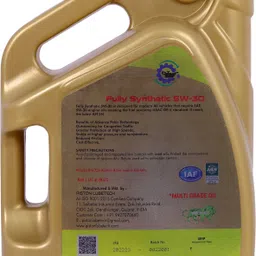 piston Faster 5W-30 API SN For Petrol,Diesel & CNG cars Full-Synthetic Engine Oil image 2