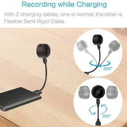 AVOIHS 1080p HD Wifi Wireless Spy Hidden Live View Camera Built-in Battery Night Vision Security Camera image 4