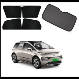 rakrish Rear Window, Side Window Sun Shade For MG Windsor EV-picture-32