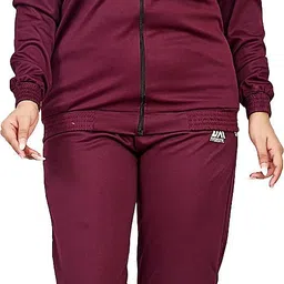 one trackfit Solid Women Track Suit-picture-11