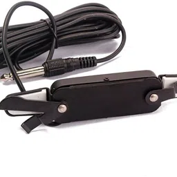 boom box Guitar Pickup Audio Transducer Amplifier 12 Hole 1/4" Connector Cable Single Angled TS Patch Cable-picture-45