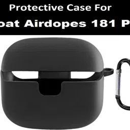 Colorcase Silicone Press and Release Headphone Pouch For Boat Airdopes 181 Pro image 5