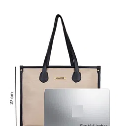 LEGAL BRIBE PU Structured Tote Bag image 2