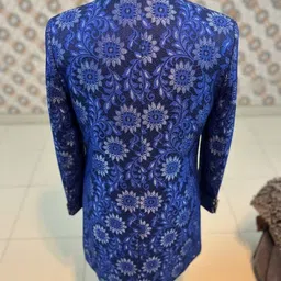 METRO COLLECTION Embellished, Solid, Self Design Sherwani image 2