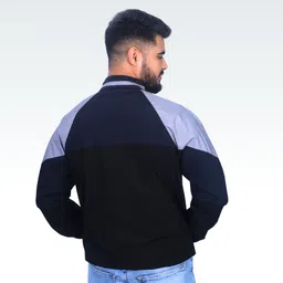 Caraba Solid Men Wind Cheater image 2