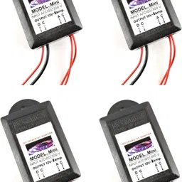 samaes 4 pics 220V AC to 12V 1A LED Strip Driver/ Adapter Power Supply Electronic Hobby Kit-picture-13