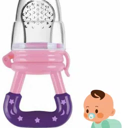 aapni dukan SST Sales Baby Food And Fruit Nibbler & Pacifier Teether BPA Free Nibbler BD242 Feeder-picture-20