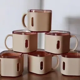 kelpertech Pack of 6 Plastic PermaMugs: BPA-Free and Reliable-picture-23