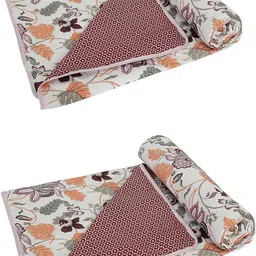 wonderlooks Floral Single AC Blanket for AC Room-picture-38